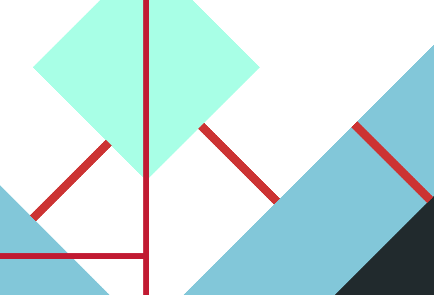 Construction overlay comparing the two schemes