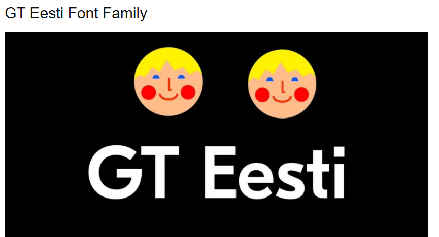 GT Eesti specimen
