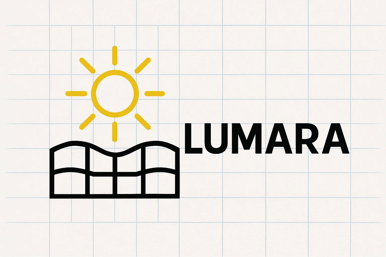 AI logo generation, sun over a rolling surface