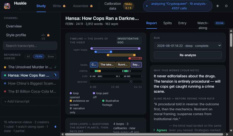ScriptGen — the redesigned Report